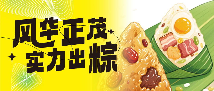 风华正茂 实力出【粽】